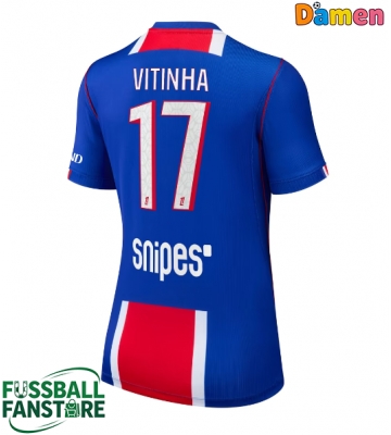 Paris Saint-Germain Vitinha #17 Replik Heimtrikot Damen 2026-27 Kurzarm